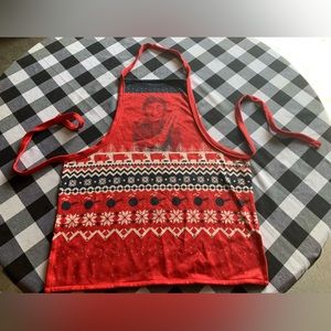 Jimmy Dean Christmas Sweater Apron , New!